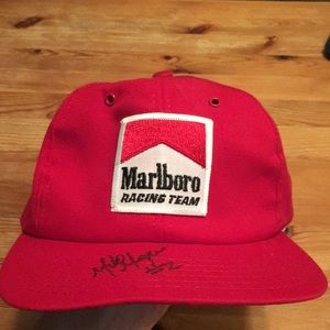 1990’s Signed Team Penske Marlboro Racing Team Hat